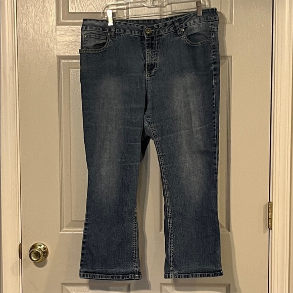 V.S.H. Denim - VSH Classic Blue Women's Cropped Jeans 16 women’s